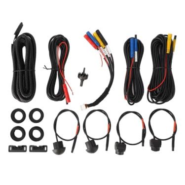 Imagem de Estink 360 Câmera de Carro 4K de Vista Surround Panorâmico Com IP68 Visão Noturna à Prova d'água para Auto Radio Easy Instalação Sem Fiação (720p)