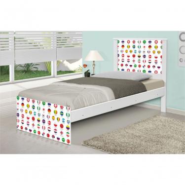 Imagem de Cama Solteiro Futebol Seleções Copa