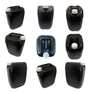 Imagem de Bombona Preta Com Encaixe Para Paleteira