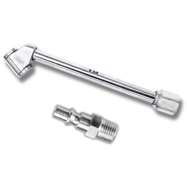 Imagem de Bico Encher Pneu + Pino D Engate P/Compressor Motomil Tekna