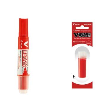 Imagem de Marcador Para Quadro Branco Refil Pilot V Board Master Kit 02 Unidades