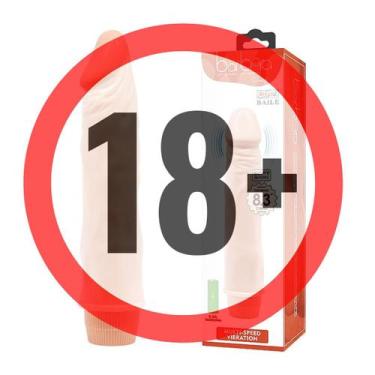 Imagem de Vibrador Ponto G 21cm Silicone Texturizado Multivelocidade Baile Barba