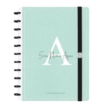 Imagem de Caderno Disco Inteligente Personalizado Iscool G Areia Sand Verde