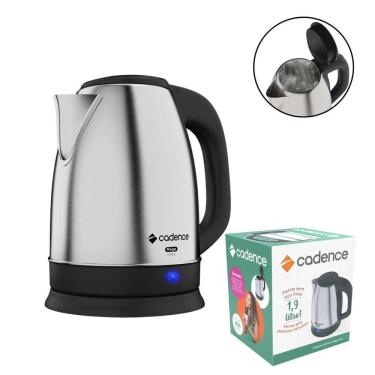 Imagem de Chaleira Elétrica Automática Inox 1,9L 110V/220V Água Café