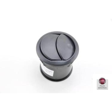 Imagem de Par Difusor Saída Ar Central Novo Uno Preto Novo  100250021