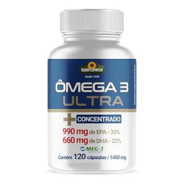 Imagem de Ômega 3 Ultra Concentrado 990 Epa - 660 Dha 120 Caps Sunflower