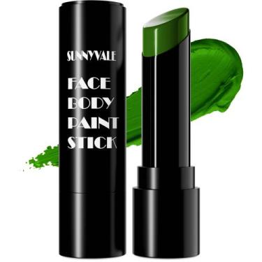Imagem de Creme de pintura facial corporal em bastão Halloween Wicked Witch Gree