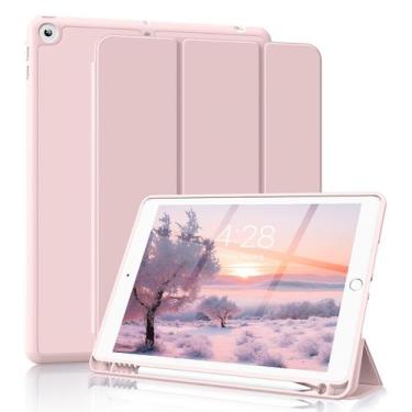 Imagem de Capa ZKTUYU para iPad Air 3 de 10,5 polegadas 2019 com porta-lápis