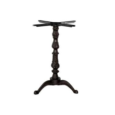 Imagem de Kit Pé De Mesa Base E Trava Veroninha Em Ferro Fundido - FUNDIÇAO SAO 