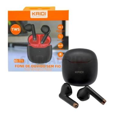 Imagem de Fone de Ouvido Bluetooth Kaidi KD-771  Compatível com Android e iOS, P