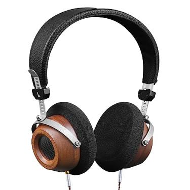 Imagem de okcsc Fones De Ouvido M1 Pro Abertos, Design Estéreo Supra-Auricular Com Fio, Retrô, Estrutura Madeira Sapele, Driver 40 Mm Conexão 3,5 Mm/Plugue Conversão 6,35 Incluído Para Audiófilos Musicais