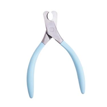 Imagem de Generic Cortador de unhas para cachorro, ferramenta de higiene, mola embutida, antiderrapante, suprimentos para animais de estimação resistentes, aparador de, Azul