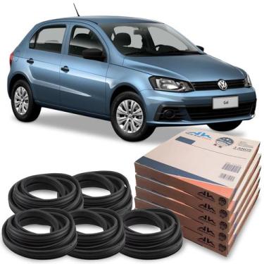Imagem de Kit Borracha 4 Portas E Porta Malas VW Gol 2008 Em Diante - New Kar