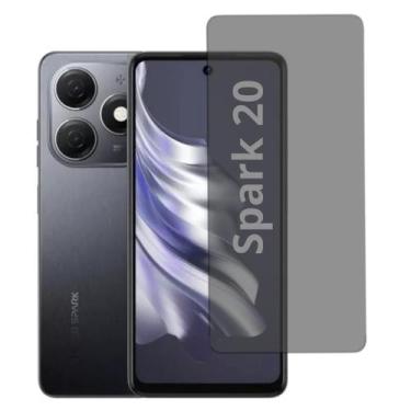Imagem de Pelicula Proteção Privativa Compatível Para Tecno Spark 20 - Distribui