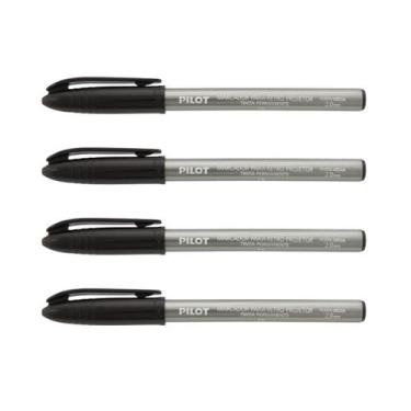 Imagem de Kit 4 Marcadores Pilot Retroprojetor 2.0mm Permanente
