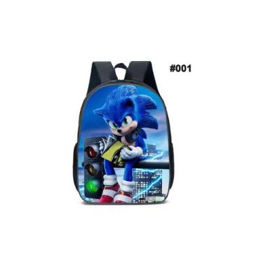 Imagem de Mochila Anime Sonic para crianças - Lightbek Official Store