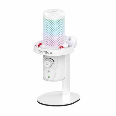 Imagem de CMTECK Microfone USB, microfone condensador de computador para jogos para PC/laptop/PS4/5