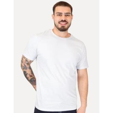 Imagem de Camiseta Von der Volke Masculina Origineel Lisa Basic Branca-Masculino