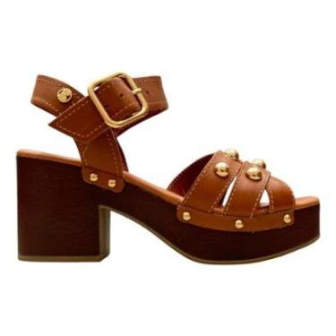 Imagem de Sandália Feminina Bottero Couro Atanado Napoli-Feminino