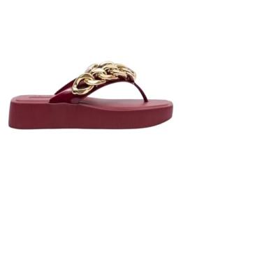 Imagem de Chinelo Petite Jolie Hit Plataforma PJ6515 Preto (Bordô, BR, Adulto, Faixa Numérico, 33, 34)