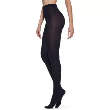 Imagem de Meia calça feminina lupo fio 80 opaca a famosa meia da loba 05858, M, 