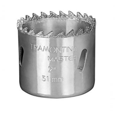 Imagem de Serra Copo Diamantada 32 Mm 1.1-4" Tramontina Com Dente De Metal Duro E Aço Cromado