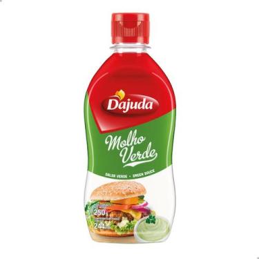 Imagem de Maionese Verde D'ajuda Frasco 250ml 1 Unidade Molho de Ervas Verde - W
