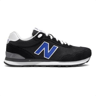 Imagem de Tênis New Balance 515 V2 Masculino (Preto/Azul, BR, Adulto, Numérico, 44)