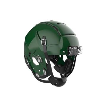 Imagem de Schutt Capacete de futebol universitário F7 VTD Pro (máscara não incluída), verde-escuro, médio