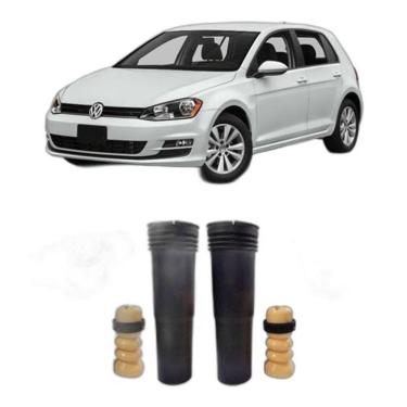 Imagem de Kit 2 Batente Coifa Coxim Traseiro Golf Tsi 2017 2018 2019