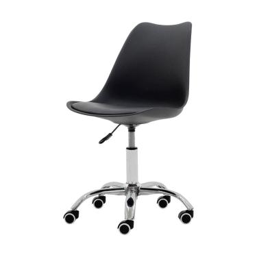 Imagem de Cadeira Office Giratória Saarinen Com Altura Ajustável Para