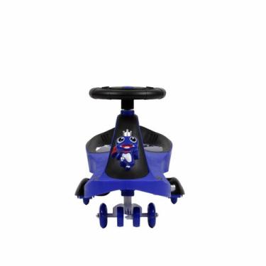 Imagem de Ginga Carrinho Super Car Infantil Manual Gira Sapinho Feliz Meninos e 