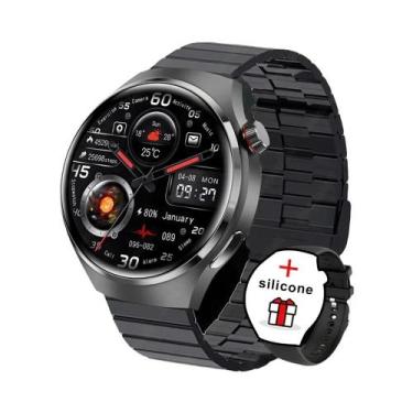 Imagem de Relógio Inteligente Masculino Série GT 2025 Com GPS, Bluetooth, Monito