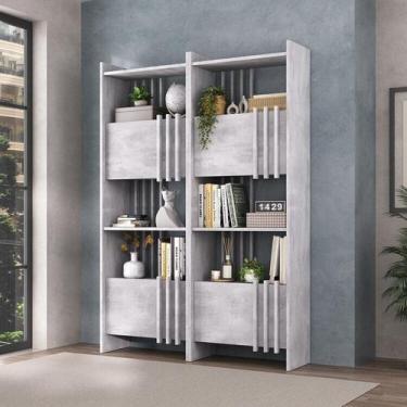 Imagem de Kit 2 Estantes Livreiros para Escritório e Home Office Arbos - Artany