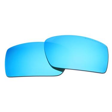 Imagem de COODY Lentes polarizadas de reposição para óculos de sol Oakley Gascan com proteção UV (azul gelo)