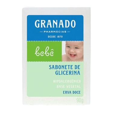 Imagem de Sabonete Barra Granado Bebê 90 gr Erva Doce