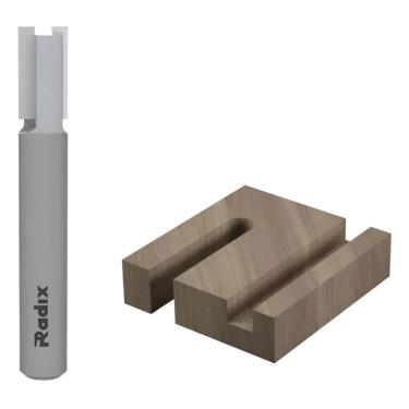 Imagem de Fresa P/ Tupia Reta Paralela 19x15xh6mm Radix - 2058997.01