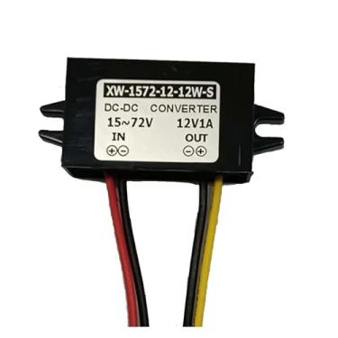 Imagem de 15V-72V para 12V 1,5/5A 60W 18W DC Conversor de tensão DC Step Down Volt Buck regulador transformador fonte de alimentação para carros solares (DC 15V-72V a 12V1A)
