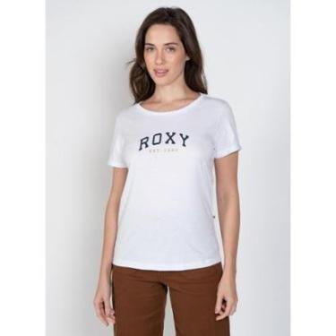 Imagem de Blusa Roxy M/C Minimal Branco-Branco-GG-Feminino