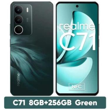 Imagem de Smartphone Realme C71 8GB RAM 256GB Tela 6,67" 120 Hz Bateria 6000 mAh