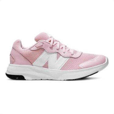 Imagem de Tênis New Balance 578 Juvenil, 34, Rosa, Branco