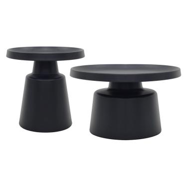 Imagem de Conjunto Mesas De Centro Redondas Com Estrutura Reforçada