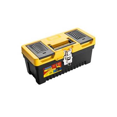 Imagem de Caixa Plástica para Ferramentas Tramontina 13" 43803013 - Amarela/Preta
