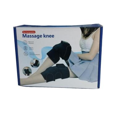 Imagem de Massageador Joelho Eletrico Joelheira Aquecimento Cotoveleira Massageador Vibracao Anti Dor Fadiga Lesoes Ombro Recarreg