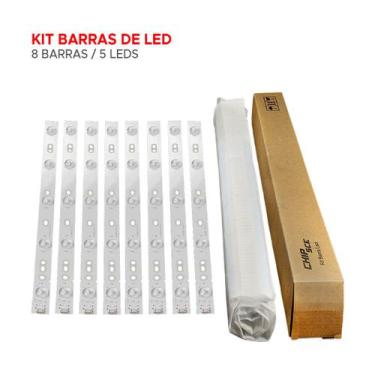 Imagem de Kit C/8 Barras De Led Para Dl3975 Dl3975i Dl3975i(a) C/nota - CHIPSCE