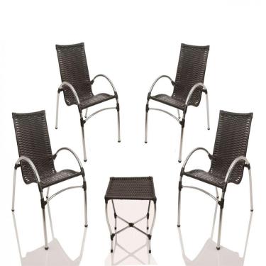 Imagem de Conjunto Poltronas Para Varanda Edícula Jardim Tabaco