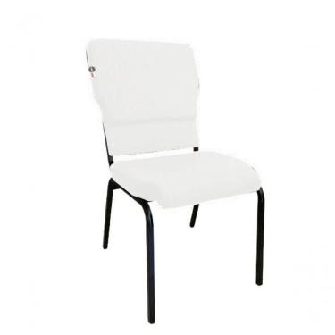 Imagem de Cadeira Empilhável Para Igrejas Evangélicas Linha Church Branco