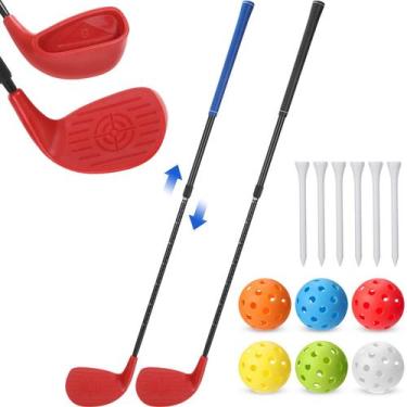 Imagem de Conjunto de taco de golfe de quintal ajustável Realspring com 2 pacote