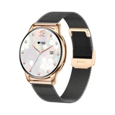 Imagem de Relógio Inteligente Feminino E Masculino Bluetooth Com Tela Sensível A