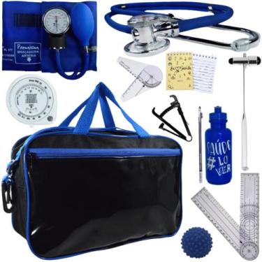 Imagem de Kit Fisioterapia Fita Imc Goniometro Grande Pequeno Fisio - Love Saude